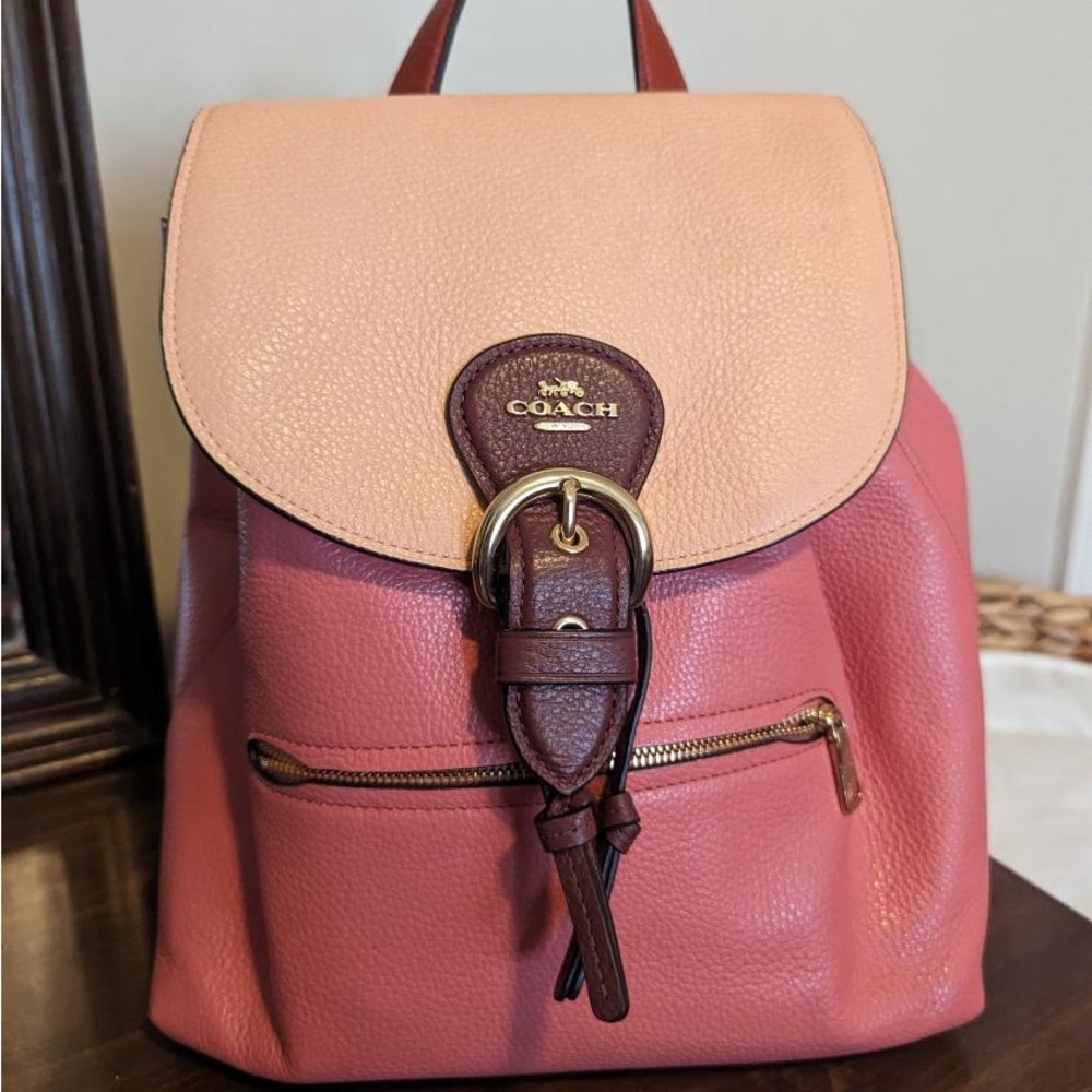 Coach two toned Backpack